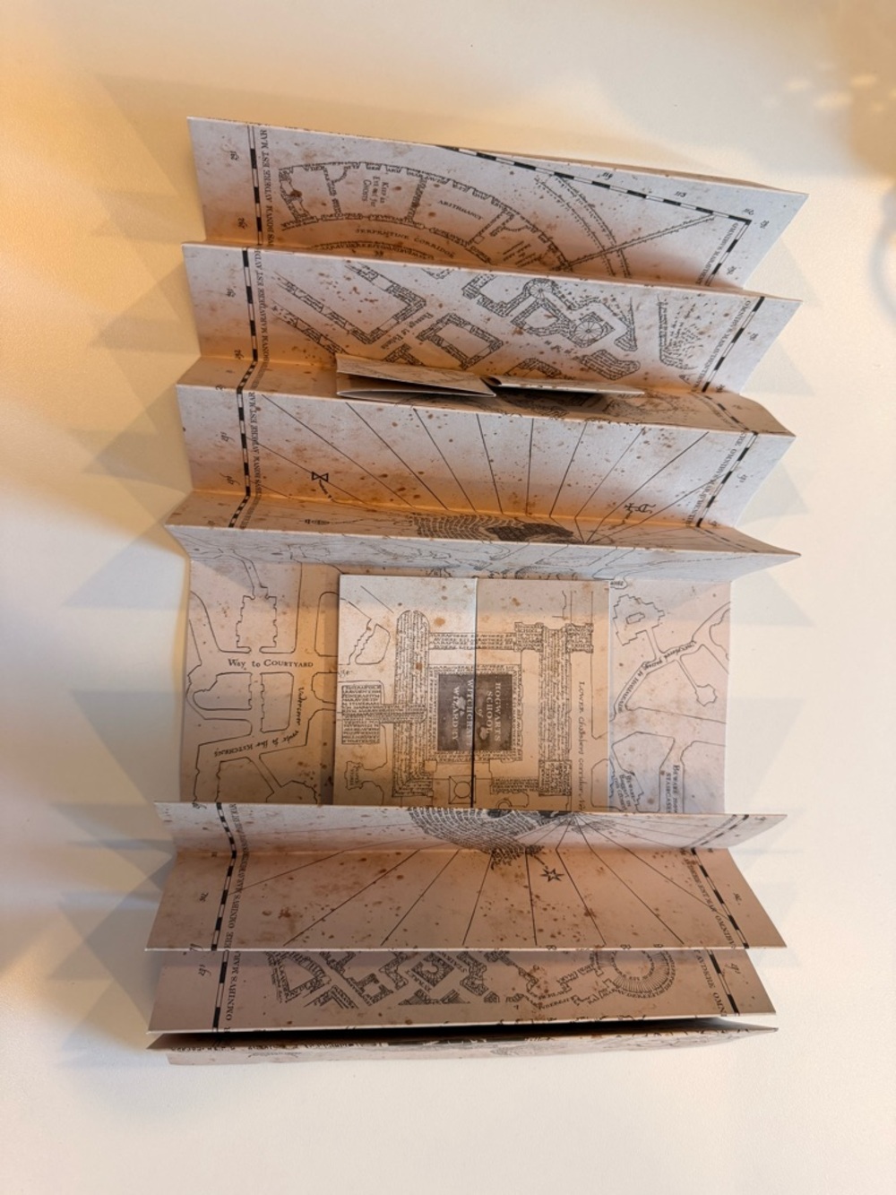 Authentic WB Marauder's Map - Picture 3 of 7